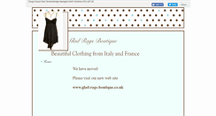 Desktop Screenshot of glad-rags.org